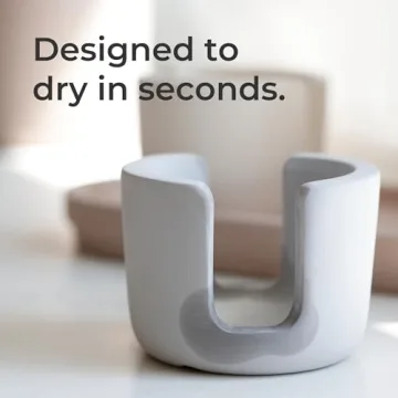 Selegna Diatomaceous Earth Sponge Holder for Kitchen Elegance