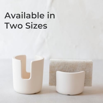 Selegna Diatomaceous Earth Sponge Holder for Kitchen Elegance