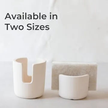 Selegna Diatomaceous Earth Sponge Holder for Kitchen Elegance