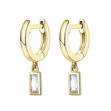 PAVOI 14K Gold Huggie Earrings - Stylish and Hypoallergenic