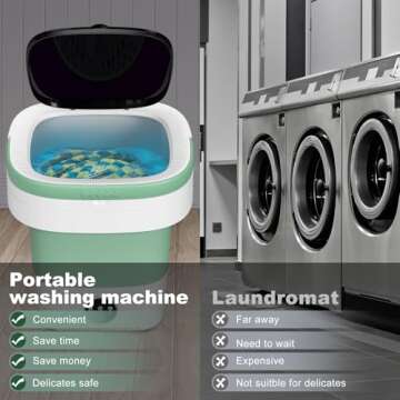 Compact Portable Washing Machine for Small Spaces