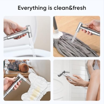 Arofa Handheld Toilet Bidet with Adjustable Spray Control