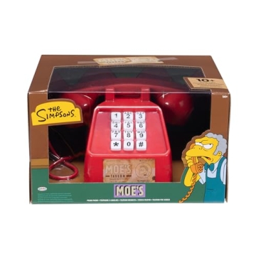 Simpsons Moe’s Prank Phone with 10+ Calls Official Licensed
