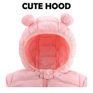 Baby Girls Snowsuit Winter Coat Clothes Snow Suits For Toddler 2t Boy Jumpsuit