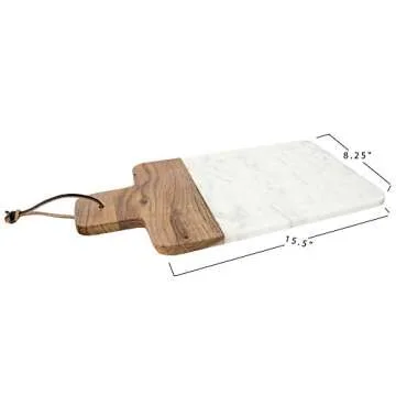 Bloomingville Marble & Mango Wood Cutting Board - Elegance!