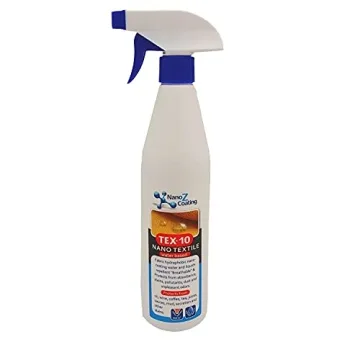 Nano Tex 10 Textile Fabric Protector - Ultimate Water and Stain Repellent for All Fabrics