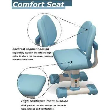 Kids' Table Chair Set with Storage & Bookshelf