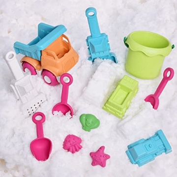 14PCS FUN LITTLE TOYS Beach Sand Toys Set for Kids