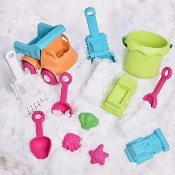 14PCS FUN LITTLE TOYS Beach Sand Toys Set for Kids