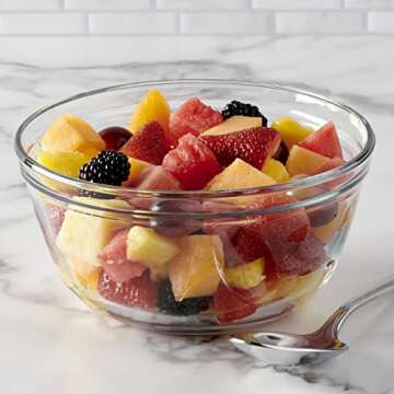 Anchor Hocking 1.5 Quart Glass Mixing Bowl for Baking