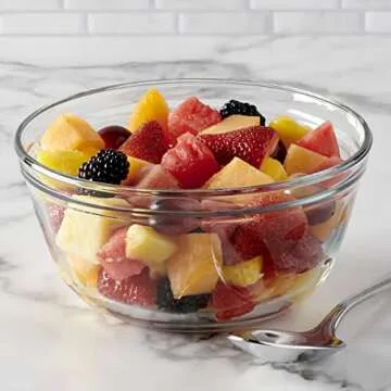 Anchor Hocking 1.5 Quart Glass Mixing Bowl for Baking