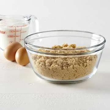 Anchor Hocking 1.5 Quart Glass Mixing Bowl for Baking