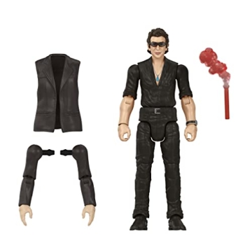 Mattel Jurassic World Toys Jurassic Park Hammond Collection Dr. Ian Malcolm Action Figure with Inter...