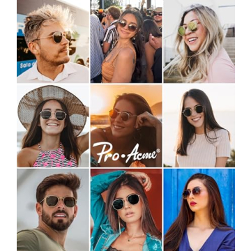 Stylish Pro Acme Hexagonal Sunglasses for Men and Women