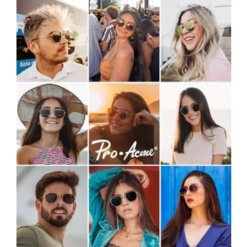 Stylish Pro Acme Hexagonal Sunglasses for Men and Women