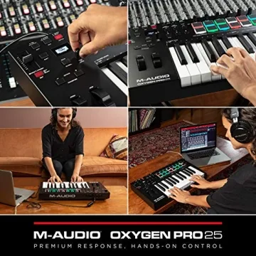 M-Audio Oxygen Pro 25 Black MIDI Keyboard Controller