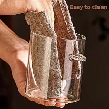 Glass Jars with Bamboo Lids & Bamboo Spoons - 25Oz Glass Storage Container, Large Glass Coffee Nuts Canister Airtight, Hold Coffee Beans, Tea, Flour, Sugar, Nuts, Candy, Bath Salts & More, Decorative