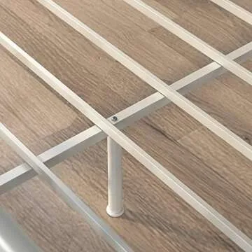 ZINUS Florence Full Metal Bed Frame, No Box Spring Needed