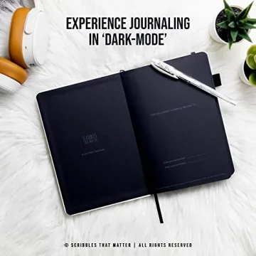 Black Paper Bullet Dotted Journal for Creative Minds | Scribbles That Matter