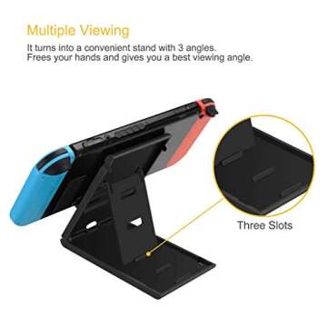 HORI Compact Playstand for Nintendo Switch - Adjustable Design