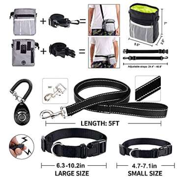 Lobeve Puppy Supplies Starter Kit - 39-Piece Set of Puppy Essentials and Dog Stuff. Includes Dog Leash, Toys, Bowl, Brushes, Water Bottles,and More. Perfect Welcome Home Gift for Your New Puppies