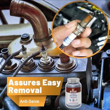 BTAS Copper Anti-Seize Lubricant 8 oz for High Temp