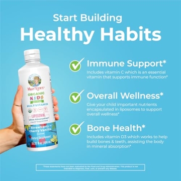 Vegan Kids Multivitamin Liposomal Sugar-Free Organic