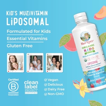 Vegan Kids Multivitamin Liposomal Sugar-Free Organic