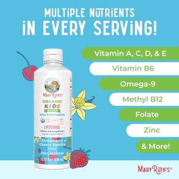 Vegan Kids Multivitamin Liposomal Sugar-Free Organic