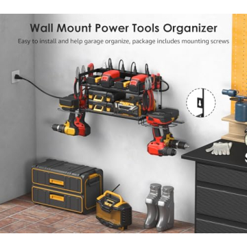 Garage Tool Storage & Charging Station by CCCEI