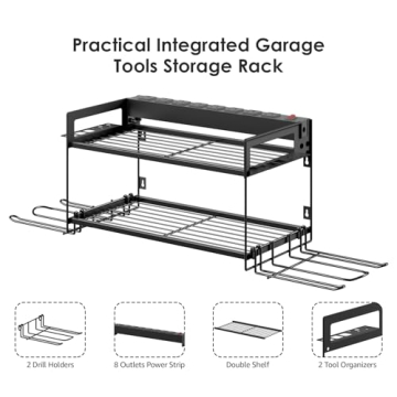 Garage Tool Storage & Charging Station by CCCEI