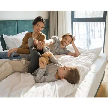 HOMEIDEAS Queen Size Bed Sheets - 6 Piece Set (Pale Pink) - Extra Soft Brushed Microfiber 1800 Bedding Sheets, Deep Pocket, Wrinkle & Fade Free