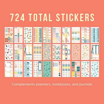 Happy Planner Jungle-Themed Sticker Pack for Creative Planning