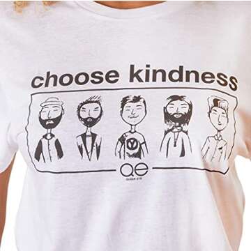 Queer Eye Choose Kindness Graphic Unisex T-Shirt