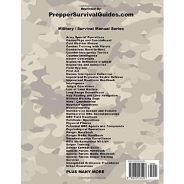 U.S. Army Camouflage and Concealment Manual: The Official Army FM 20-3 - (Prepper Survival Army)