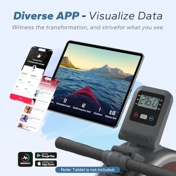 Merach Q1S Magnetic Rowing Machine for Home Use