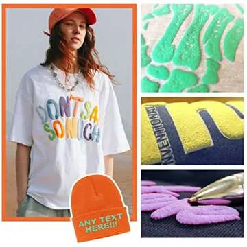 NICEVINYL Puff Vinyl Heat Transfer: 6PCS 3D Pastel Puff HTV Heat Transfer Vinyl Sheets 12"x10" Puffy Vinyl for Cricut Heat Press Iron on Vinyl Bundle Assorted Pastel Colors for Shirts