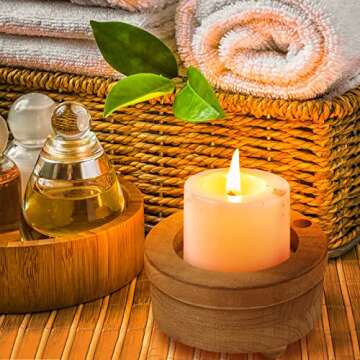 Newtay Cup Holder Wooden Cup Holder with Marker Slot Brown Cup Holder Dispenser Disposable Cup Dispenser for Party Decoration Bathroom Kitchen Showers Picnic Housewarming Couples Gift