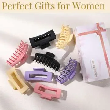 LuSeren Colorful Hair Clips - Perfect for All Hair Types