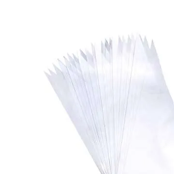Cone Bag Treat Bags 100 PCS Clear Cello Goody Bags