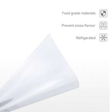 Cone Bag Treat Bags 100 PCS Clear Cello Goody Bags