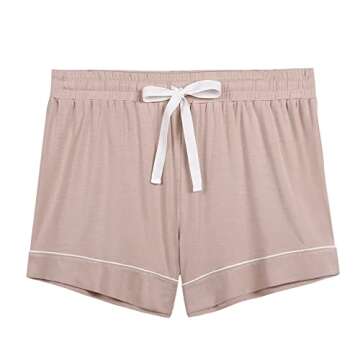 Joyaria Women's Bamboo Viscose Pajama Set - Soft, Cooling Nightwear in Blushing Pink