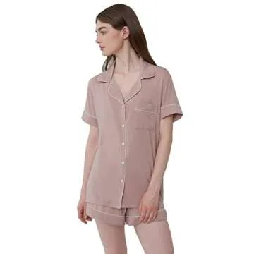 Joyaria Bamboo Viscose Pajama Set for Women - Soft & Cool Sleepwear