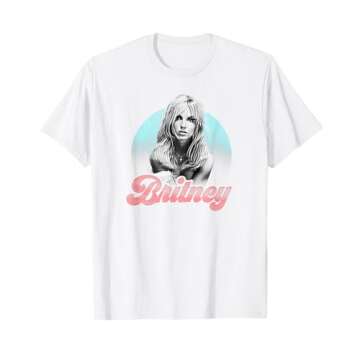 Official Britney Spears T-Shirt - Lightweight and Comfortable for Fans