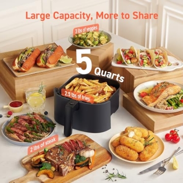 COSORI 5 Qt Air Fryer - Compact & Versatile Cooking