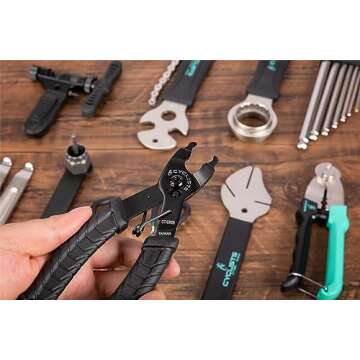 Bike Tool Kit with Storage Case - 35 PCS Bicycle Repair Tool Set Portable - Bike Maintenance Tools f...