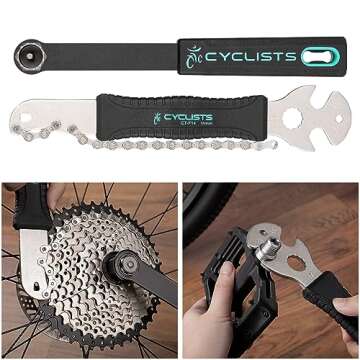 Bike Tool Kit with Storage Case - 35 PCS Bicycle Repair Tool Set Portable - Bike Maintenance Tools for Road Bikes and Mountain Bikes