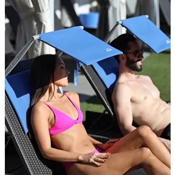 SHADESY-1 Blue Portable Sunshade UV Protection Lounge Chair