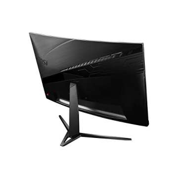 MSI Full HD Non-Glare 1ms 1920 x 1080 144Hz Refresh Rate USB/DP/HDMI Smart Headset Hanger FreeSync 27” Gaming Curved Monitor (Optix MAG271C)