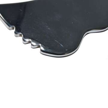 Facial Energy Beauty Tools, Tera Hertz Stone Gua Sha Scraper, Anti-Wrinkle Swelling Terahertz Guasha Massager Board